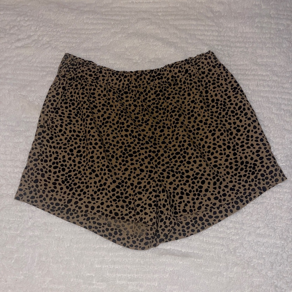 Aerie fabric patterned shorts